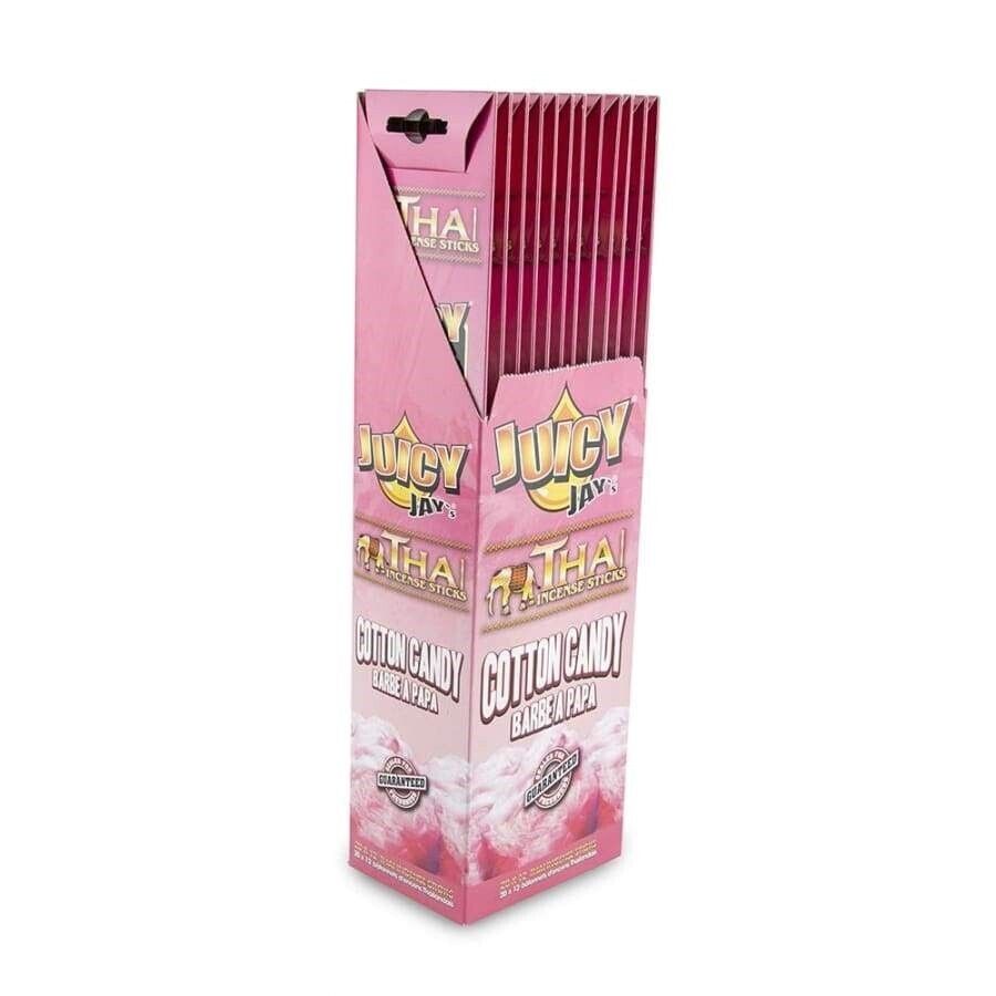 Juicy Jay's Cotton Candy Thai Incense Sticks 12 Pack