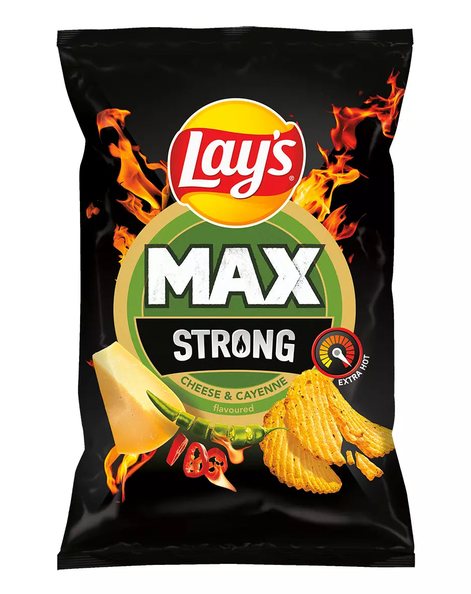 Lays Max Strong Cheese & Cayenne 120g Main image