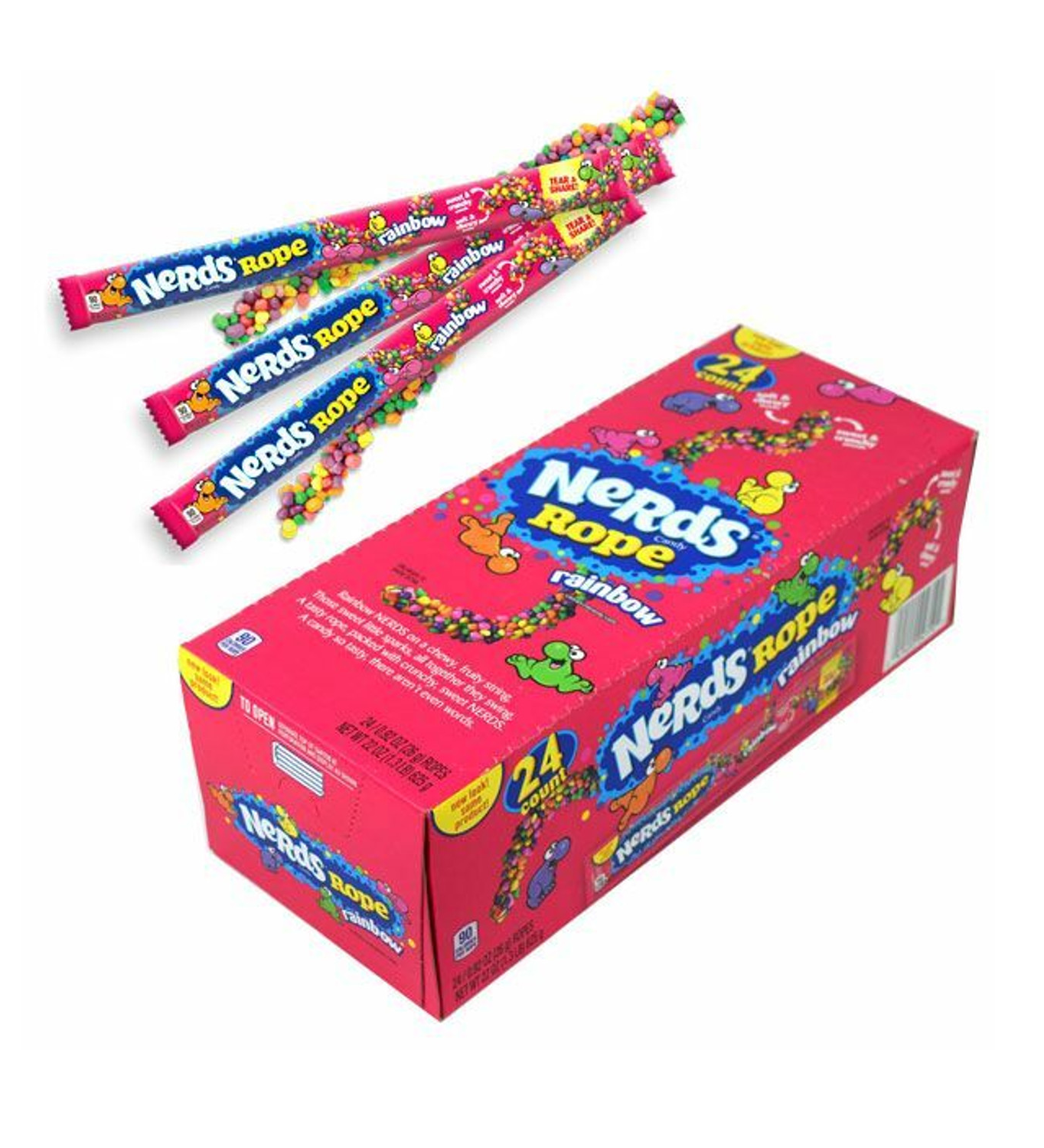 Nerds Rope Rainbow 26g 24 Pack Main image