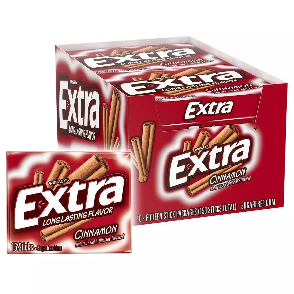 Wrigley's Extra Cinnamon 10x15stick