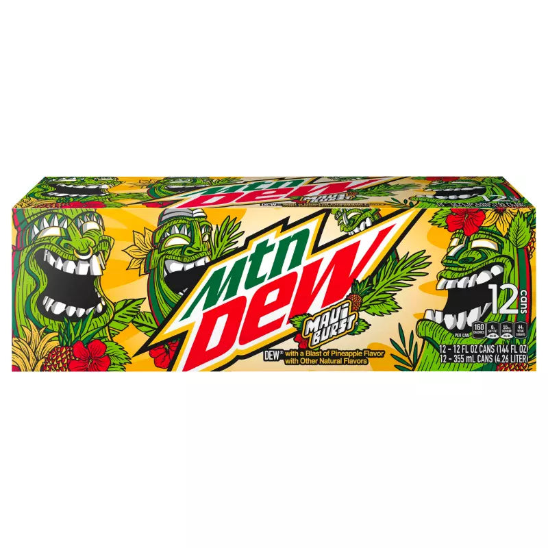 Mountain Dew Maui Blast 355ml 12 Pack Main image
