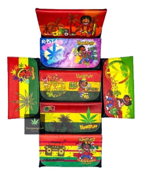 Honeypuff Tobacco Pouch With Digital Personality Design Main image