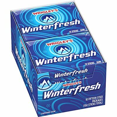 Wrigley's Winterfresh Gum 15-Stick Pack (10 packs) Main image