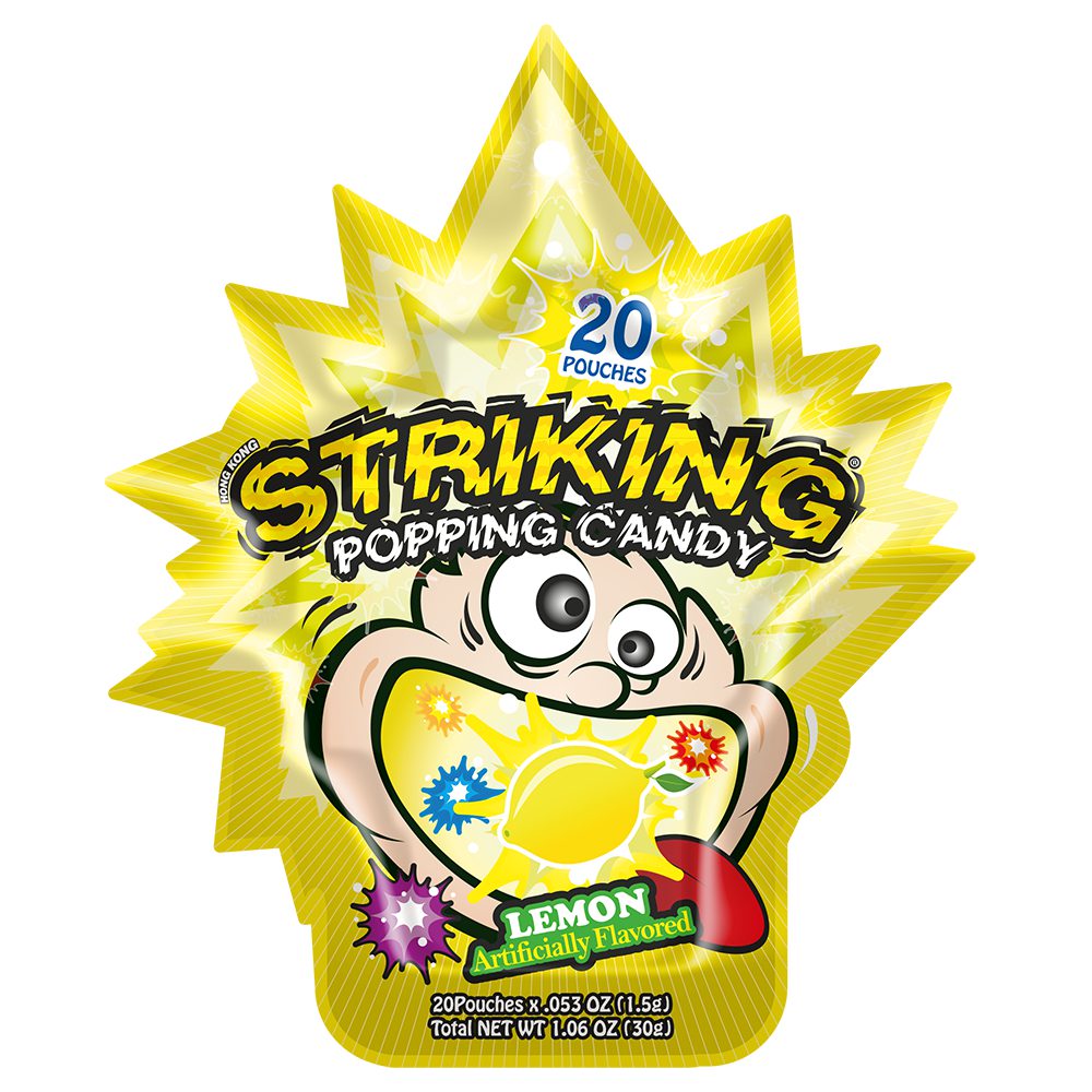 Striking Popping Candy Lemon 30g Main image