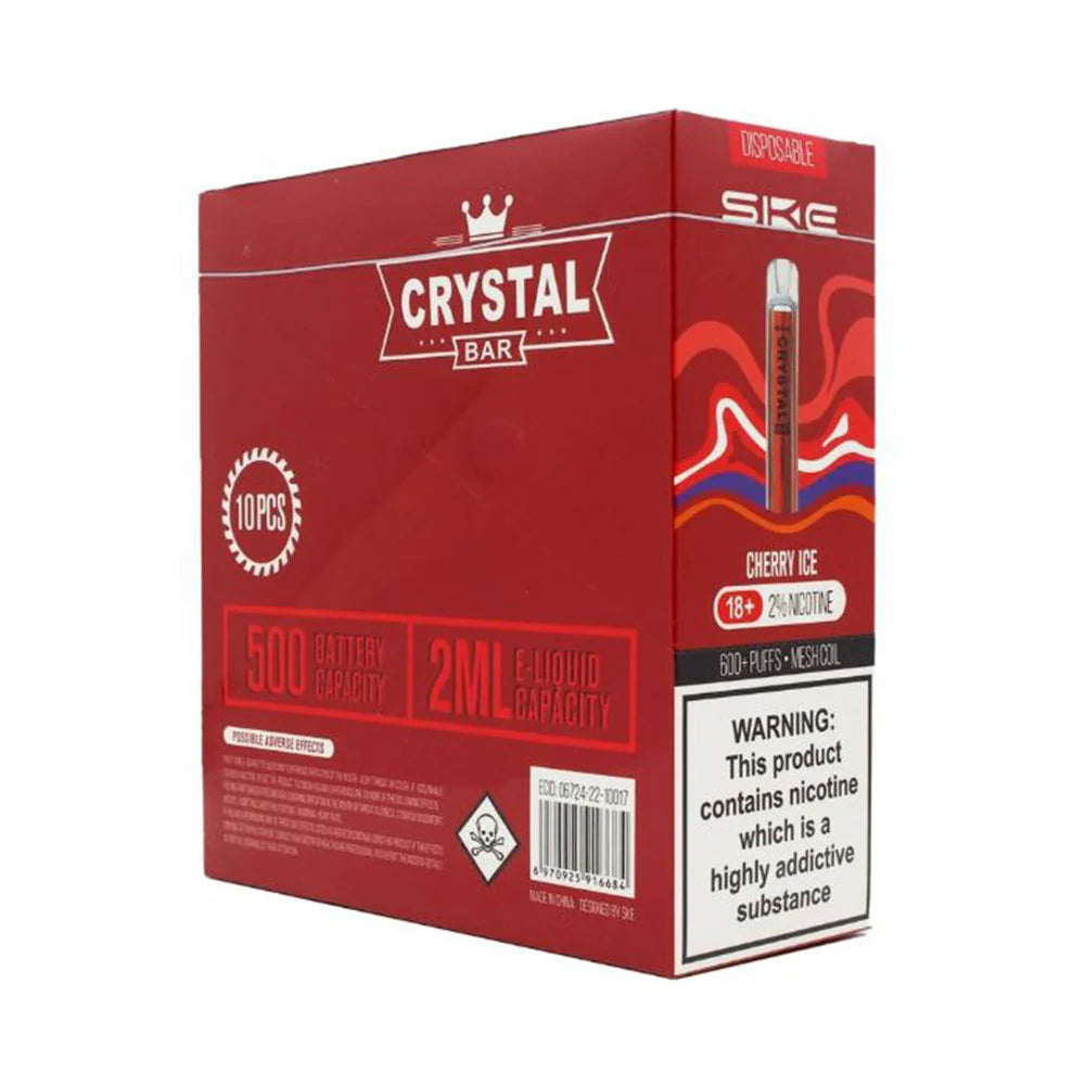 Crystal Original Pre-filled Pods 10 Pack - Cherry Ice