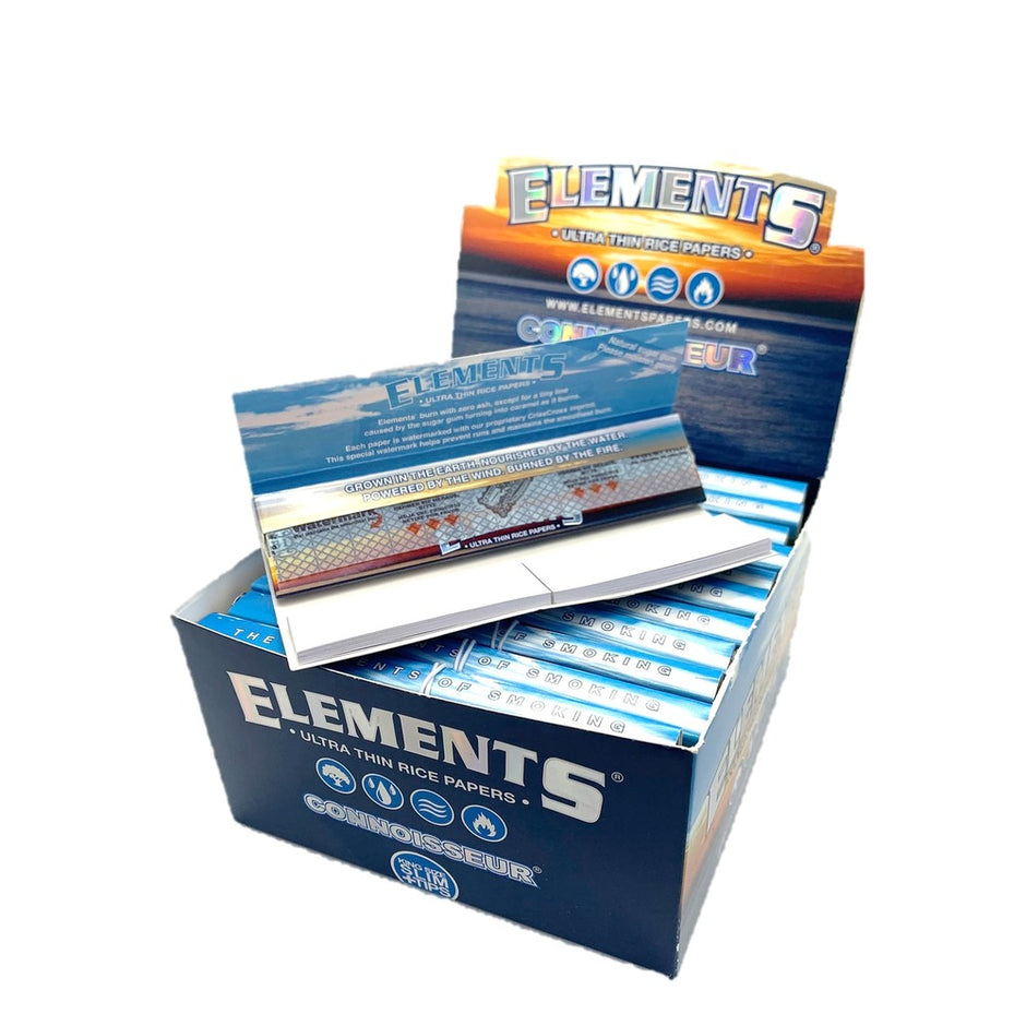 ELEMENTS BLUE CONNOISSEUR PAPERS + TIPS (24) Main image