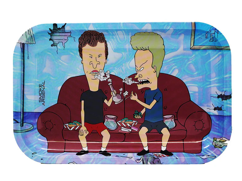 Smoke Arsenal Trays Medium Mixed Designs - Beavis and Blunthead Main image