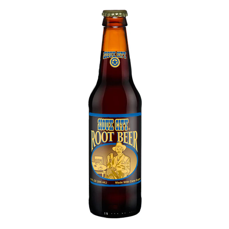 Sioux City Root Bear 330ml 24 Pack