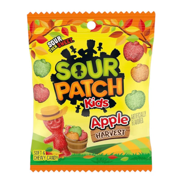 Sour Patch Kids Apple Harvest Peg Bag (12x101g)