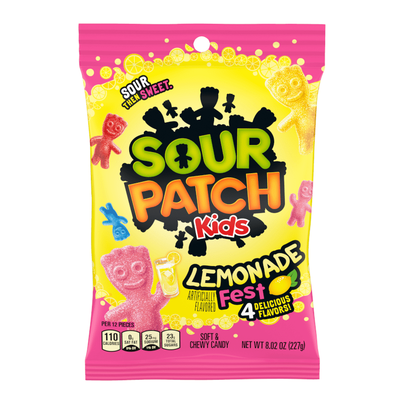 Sour Patch Kids Lemonade Fest 227g Peg Bag Main image