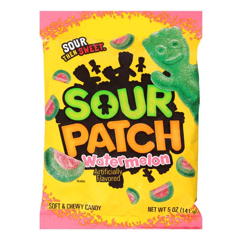 Sour Patch Kids Watermelon 141g Peg Bag