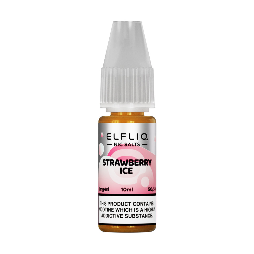 ELFLIQ NIC SALT 10ML STRAWBERRY ICE (10)