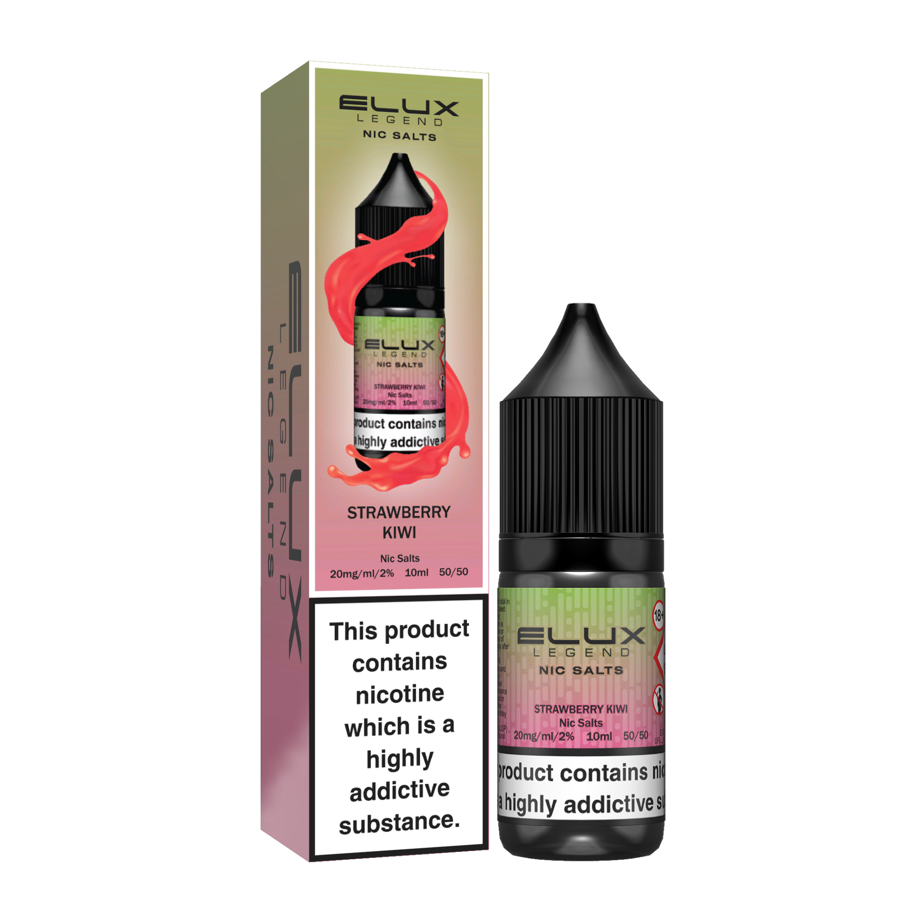 ELUX LEGEND SALTS STRAWBERRY KIWI (10) Main image