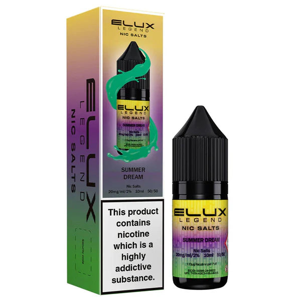 Elux Nicotine Salt Summer Dream 10ml 10 Pack Main image