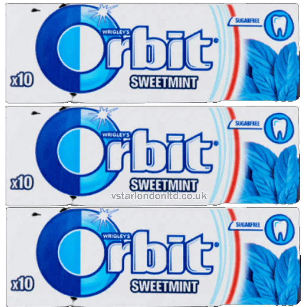 Wrigley's Orbit Sugar-Free Drops Chewing Gum Sweet Mint 30x 14g