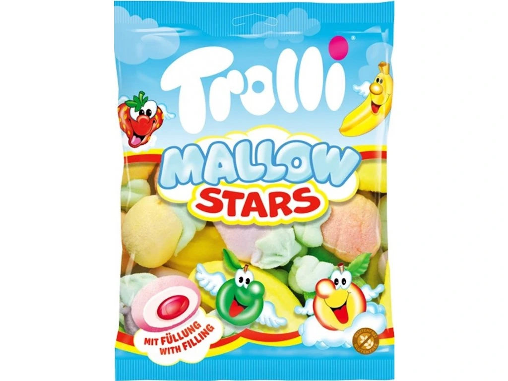 Trolli Mallow Stars (With Filling)150g