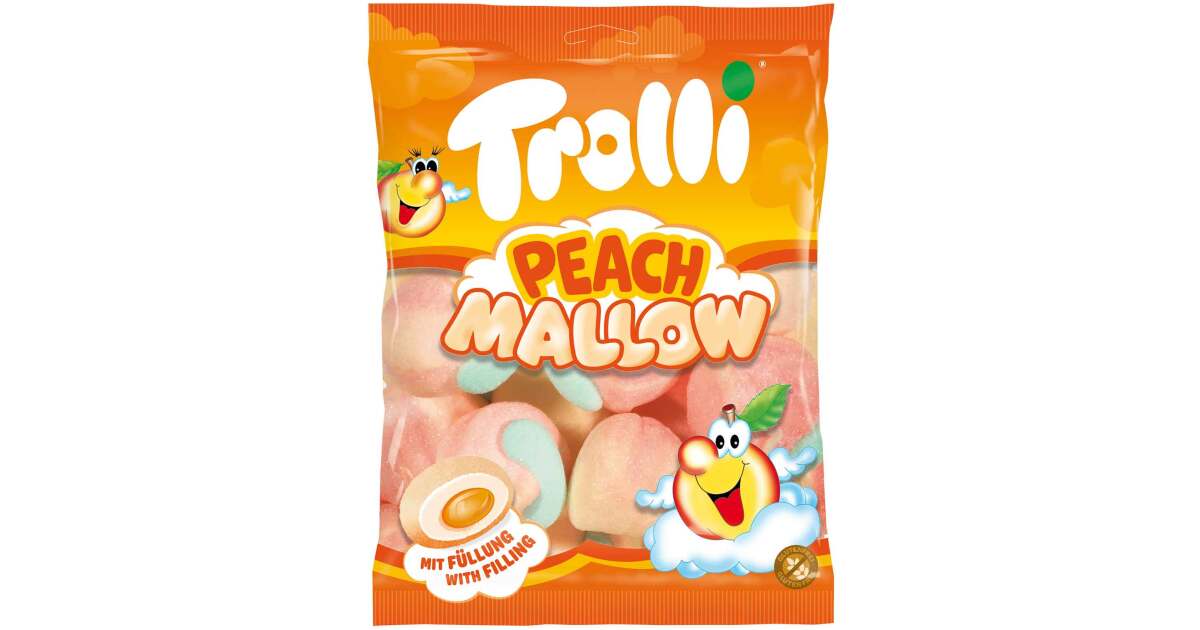 Trolli Peach Mallow (With Filling)150g Main image