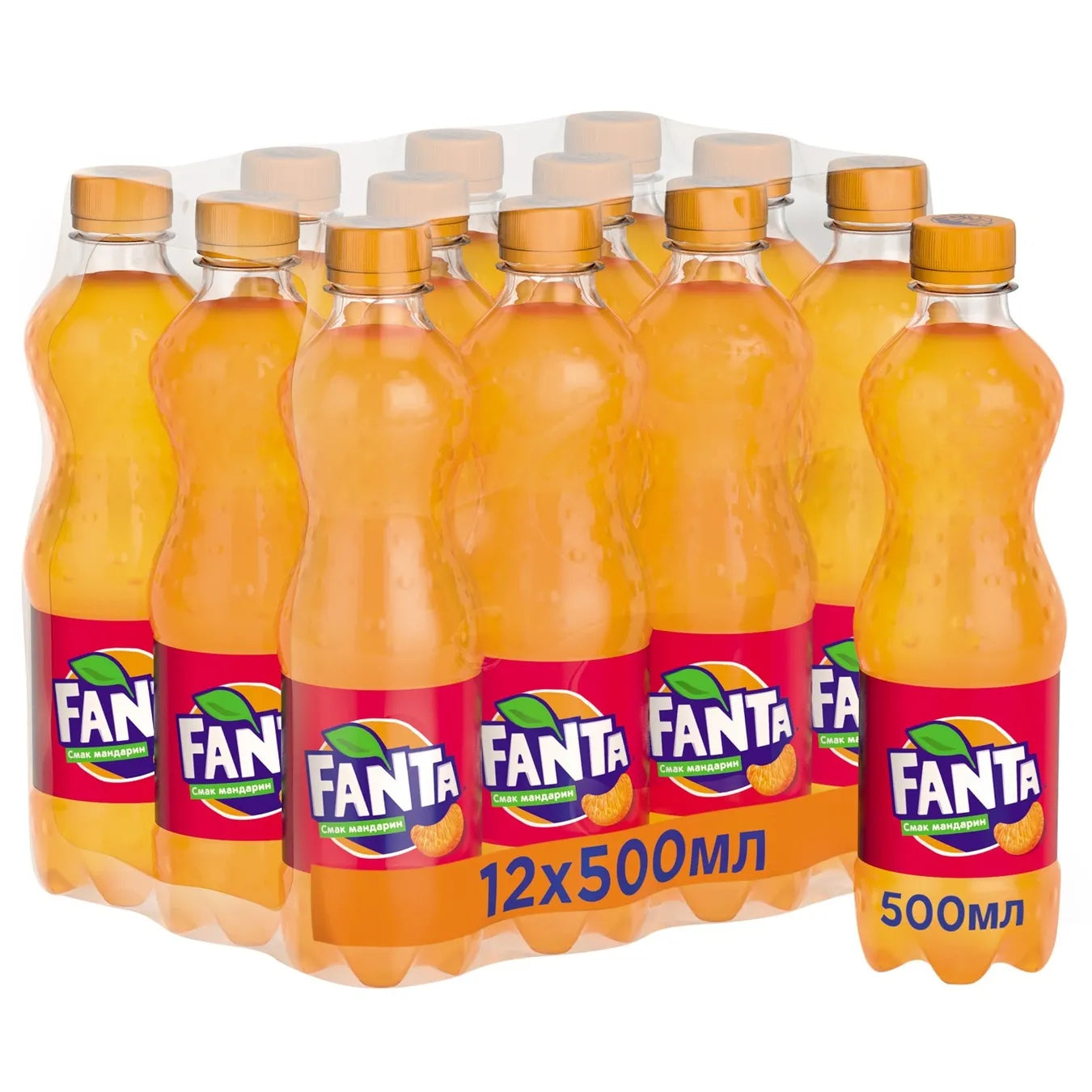 Fanta Orange Bottle 500ml 12 Pack Main image