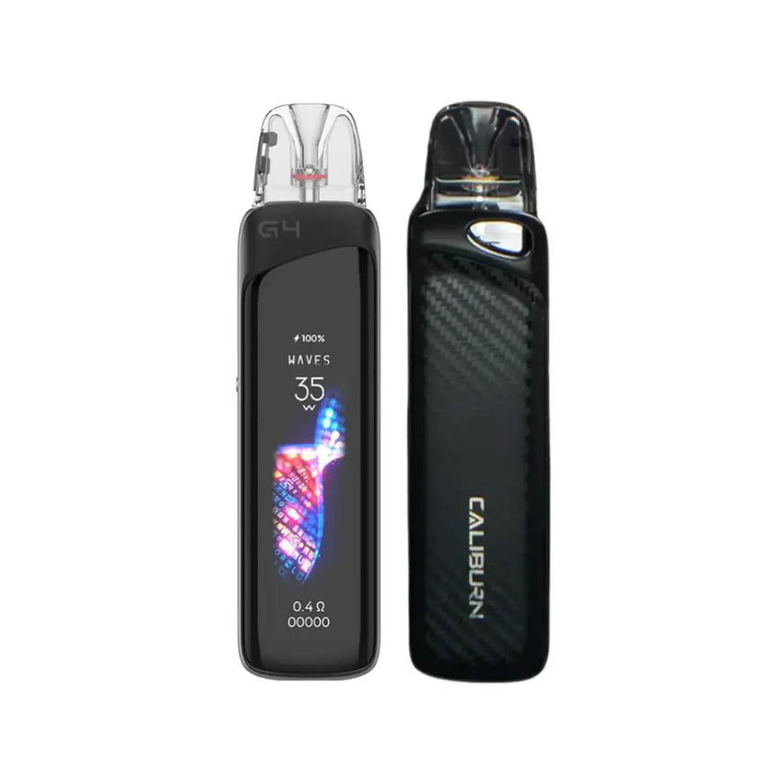 UWELL CALIBURN G4 PRO VAPE KIT STRIPE BLACK Main image