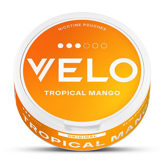 Velo Nicotine Pouch Tropical Mango10mg 10 Pack
