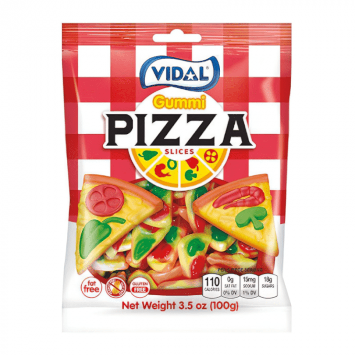 Vidal Pizza Slices Gummies - 3.5oz (100g) Main image