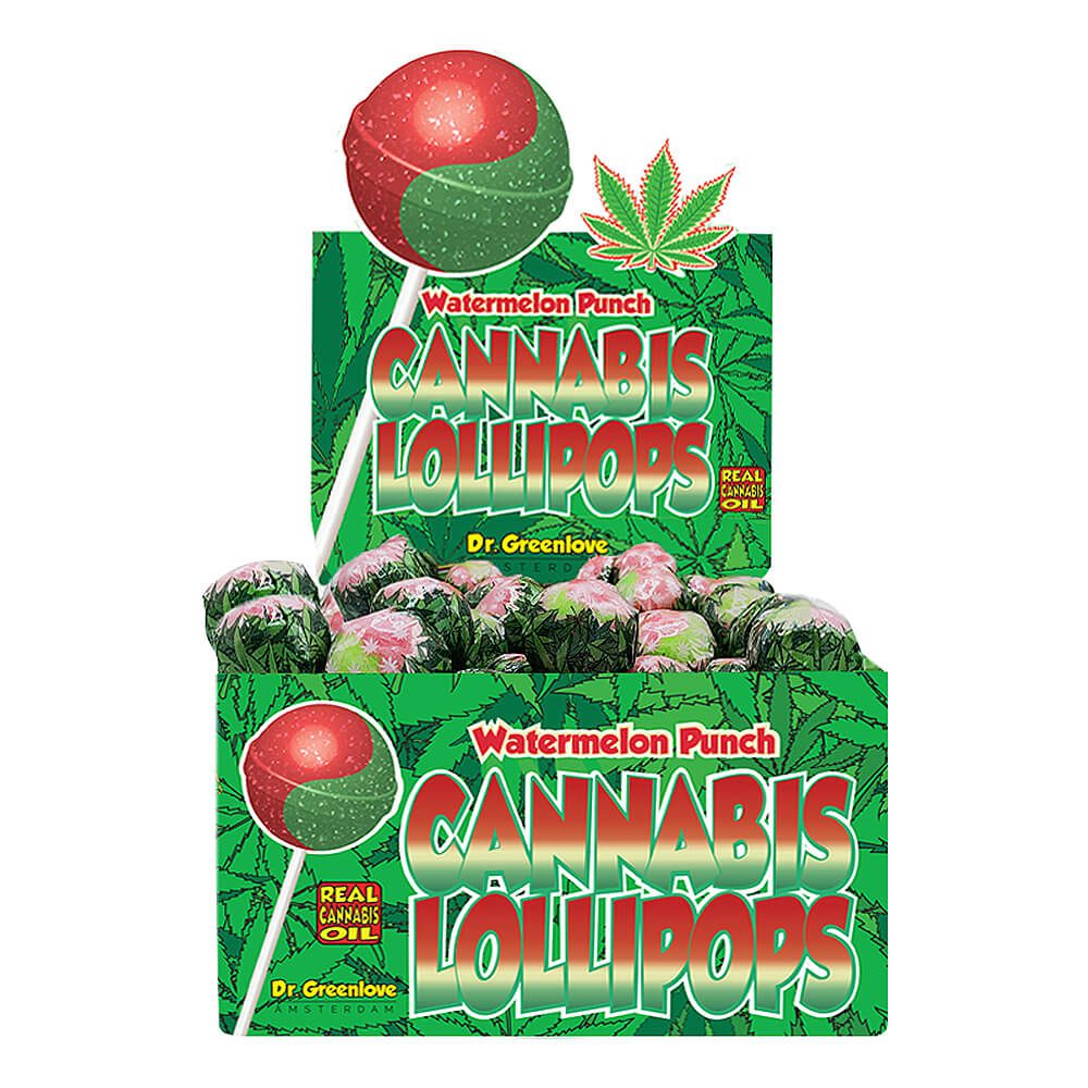 Cannabis Lollipop Watermelon Punch 18g 70 Pack Main image