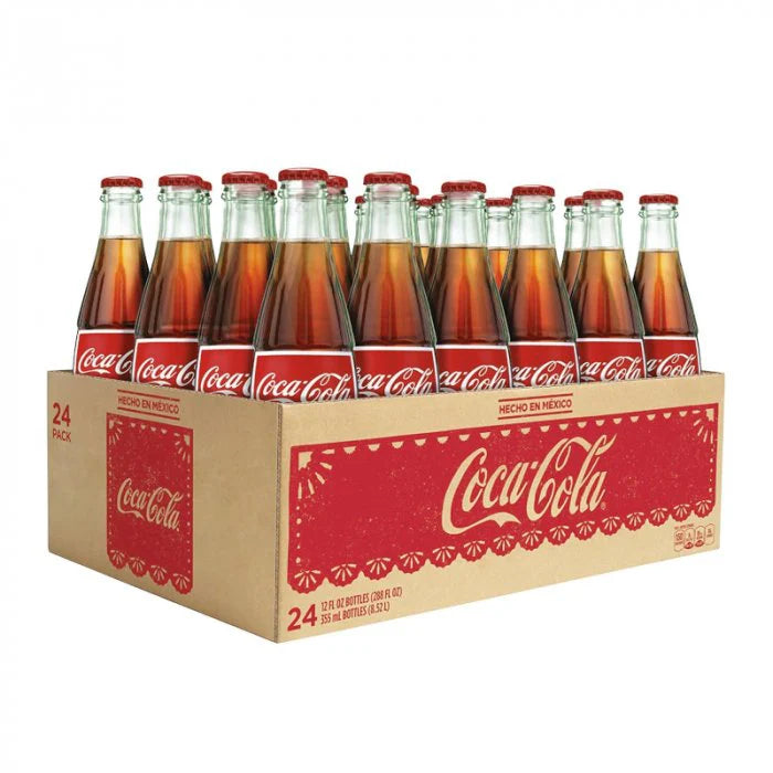 Mexican Coke Glass Bottles 24 x 355ml Main image