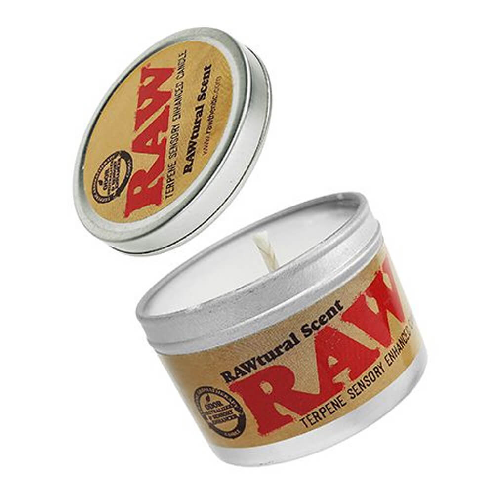 Raw Terpene Sensory Enhanced Candle