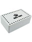 Roll Tray Medium Wooden Box-White