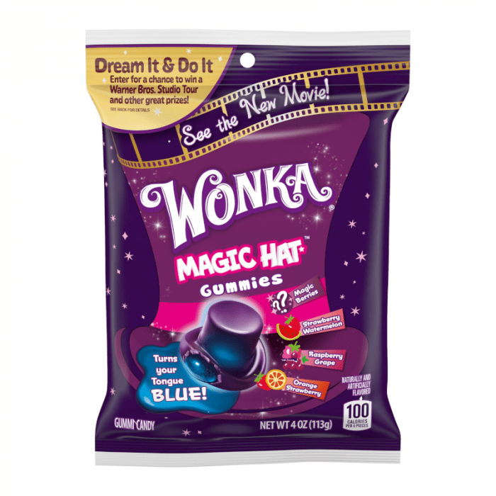 Wonka Magic Hat Gummies Candy 113g Main image